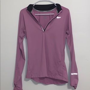 Light pink Nike Dri-fit pullover